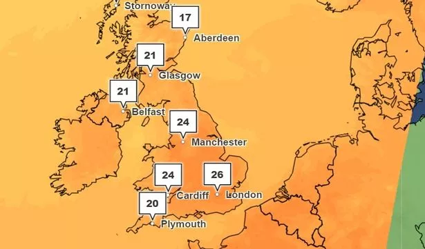 英国天气:周日可能是“迄今为止最热的一天”,英国人将面临30摄氏度的热浪