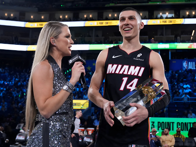 泰勒·赫罗结束了达米安·利拉德的连胜，赢得2025年NBA三分球比赛