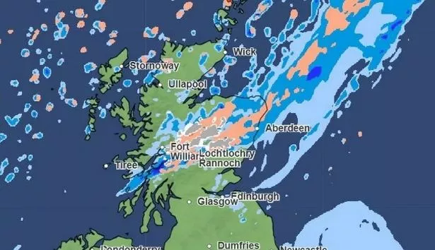 英国气象局预测，19摄氏度的阳光过后几天，英国将迎来降雪