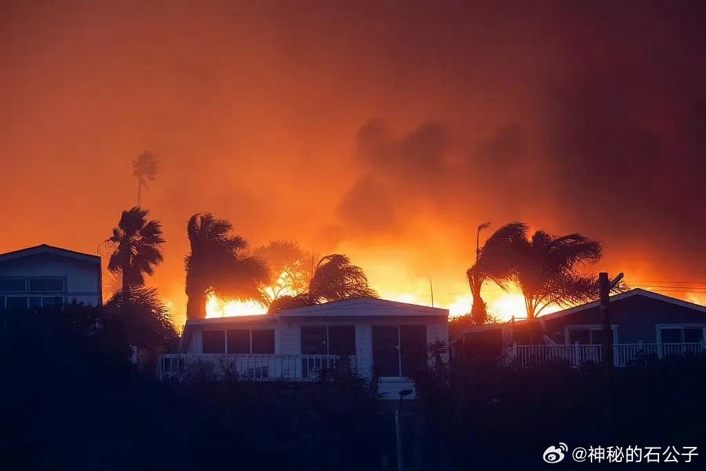 洛杉矶大火威胁卡拉巴萨斯，卡戴珊一家被迫撤离家园